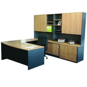 Modular Executive Office Table Cabinetry