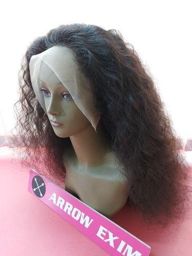 Indian Natural Black Brown Remy Human Hair Wigs