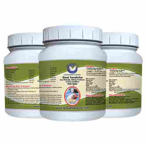 Gout Suraksha Gout Medicine Kidney Freshener and Urine Acidifiers for Poultry