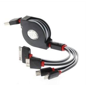 4 in 1 Retractable Multifunctional Universal USB Charger Cable