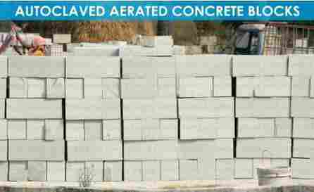 Lightweight Fire Resistant Grey Autoclaved Aerated Concrete Blocks