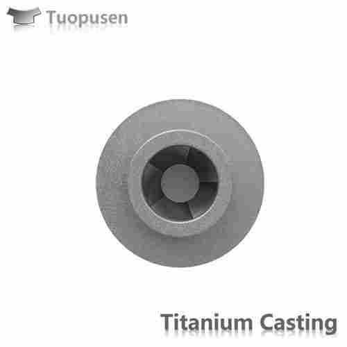 Corrosion Resistant Titanium Casting Impeller Grade C2/3/5 With Hip