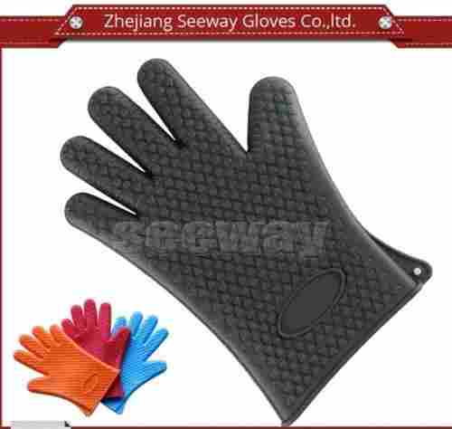 Seeway Silicon Heat Resistant Kitchen Gloves