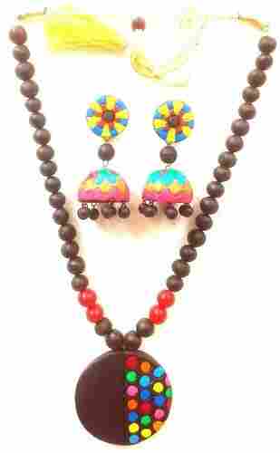 Festive Wear Handmade Terracotta Necklace Sets