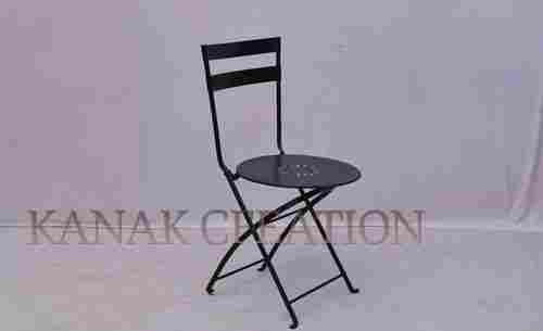 Collapsible Industrial Iron Chair