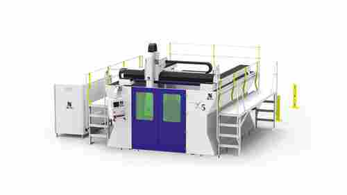 Heavy Duty 3D Laser Cutting Machine with 5 Axis Movement
