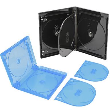 Transparent Cd And Dvd Plastic Packaging Box