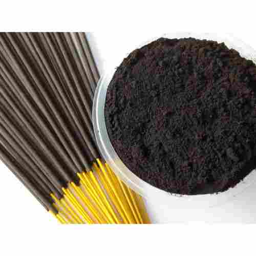 Dry Black Charcoal Powder for Making Black Incense Stick