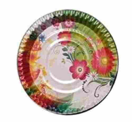 6 Inches Round Ecofriendly And Recyclable Disposable Printed Paper Plates