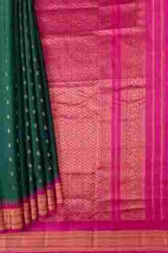 Ladies Casual Wear Patch Work Fabric Printed Cotton Gadwal Saree