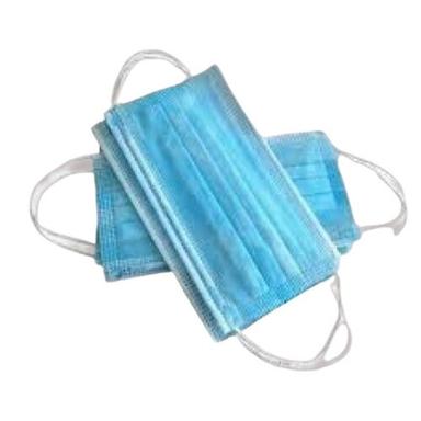 Disposable Non Woven Blue 3 Ply Face Mask Pack Of 100 Pieces Age Group: Men