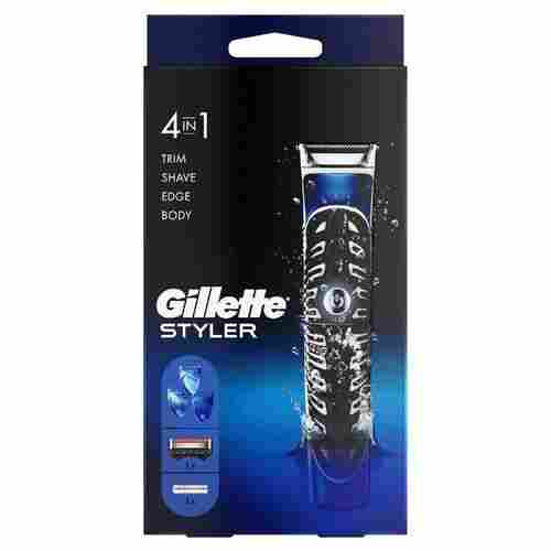 Battery Operated Gillette Fusion Proglide Styler 3-In-1 For Even Trimming