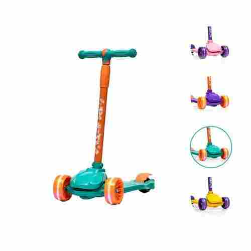 Avo Kids Scootx - Kick Scooter for Kids - Foldable and Adjustable Height W/Extra-Wide Deck With Durable Pu Flashing Wheels