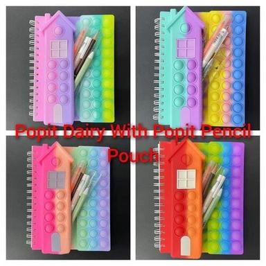 Popit Diary with Popit Pencil Pouch