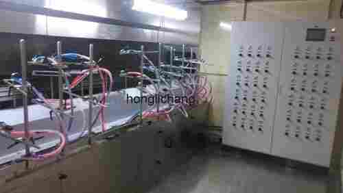 Fixed Gun Automatic Spray Painting Line For Car Interiors