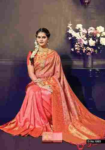 Fashionable Kanchipuram Silk Saree