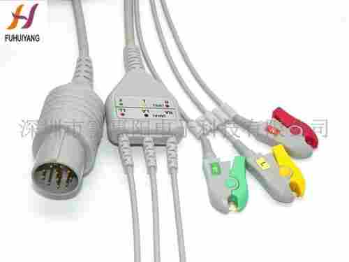 Nihon Kohden 11Pin One Pieces ECG Cable Clip IEC