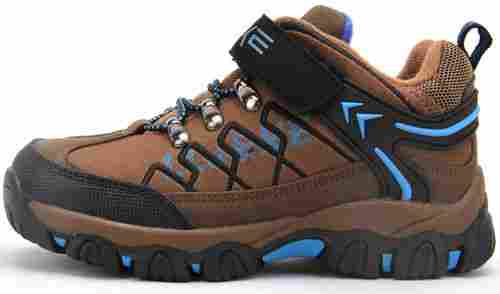 Genuine Leather Outdoor Hiking Climbing Shoes for Boys