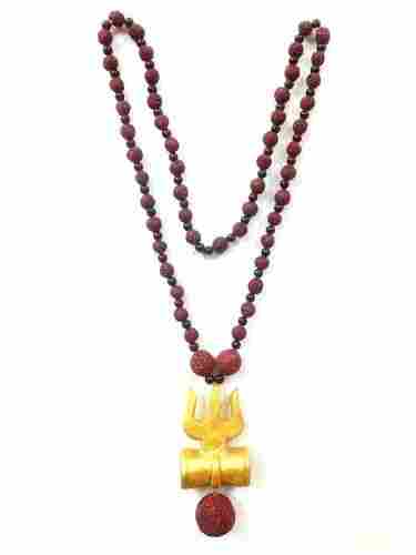 Unisex Terracotta Religious Necklace