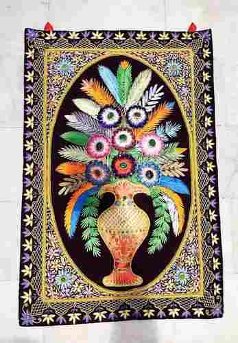 Zari And Zardosi Handmade Wall Hanging