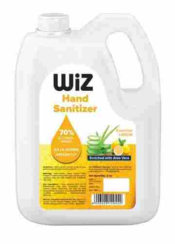 Wiz Hand Sanitizer Can, Kills 99.9% Of Germs - 5L