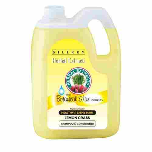 Sillkky Herbal Extracts Lemon Grass Shampoo and Conditioner - 5L