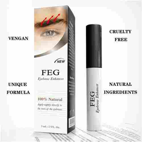 FEG No Paraben Cruelty Free Eyebrow Enhancer, Effect In 2 Weeks