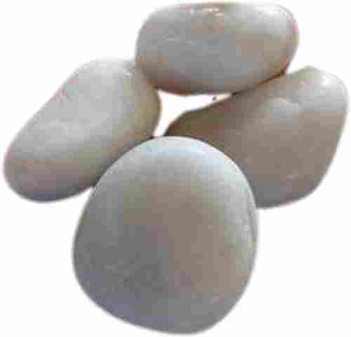 White High Polished Quartz Stone And Marble Glossy Pebbles Stone