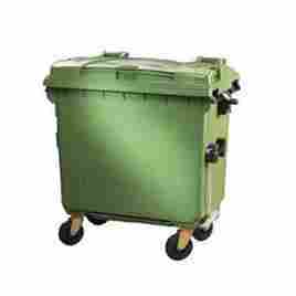 1100 Liter 4 Wheeled Garbage Bin