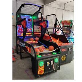 21 Balls Multi Stage Deluxe Basket Ball Machine, Moveable Hoop: Yes