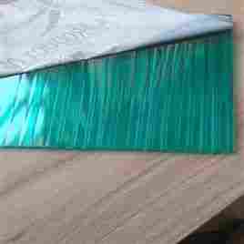 Blue Film Coated Multiwall Poly Carbonate Sheet