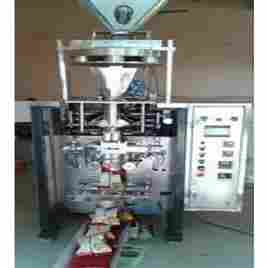 Collar Type Pouch Packing Machine With Volumetric Cup Filler