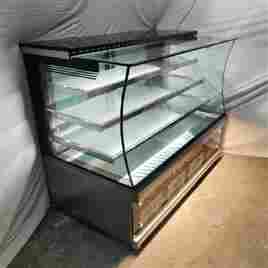 Curve Glass Display Counter 2