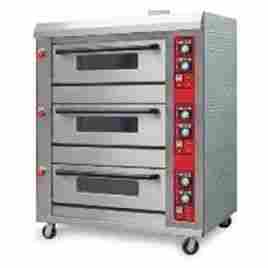 Electric Baking Oven With 3 Deck 6 Tray