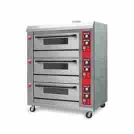 Gas 3 Deck 6 Tray Oven