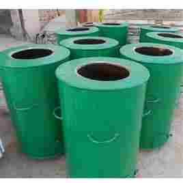 Green Mild Steel Drum Barrel Tandoor