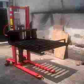 Hand Hydraulic Manual Stacker With Roller Platform In Noida New National Hydraulics