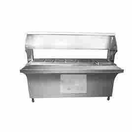 Hot Bain Marie With Sneeze Guard 2