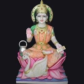 Marble Gayatri Statue 2, Usage/Application: Worship
