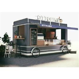 Mobile Catering Food Cart In Meerut Aps Food Truck Manufacturer, Thickness: 5 - 11 mm