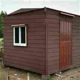 Prefab Portable Farm House With Cot And Shera Planks