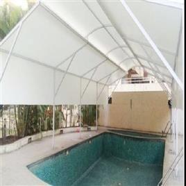 Pvc Cover Swimming Pools, Fabric: white