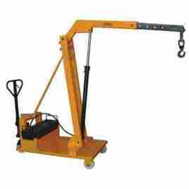 Semi Automatic Hydraulic Floor Crane