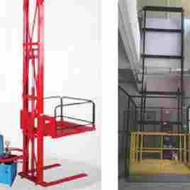 Single Mast Hydraulic Goods Lift 2