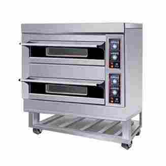 Stainless Steel Double Deck Oven 3