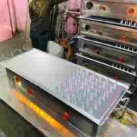 Stainless Steel Roti Puffer Table Top 25 Feet For Making Roti Chapati For Hotel And Restaurant