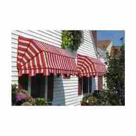 Striped Outdoor Canopy
