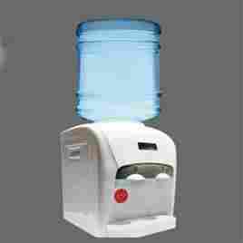 White Bottle Uploading Water Dispenser