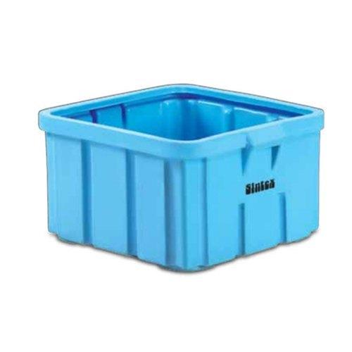 Plastic Rectangular Blue Sintex Stackable Crates With 20 To 400L ...