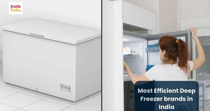 Most Efficient Deep Freezer brands in India